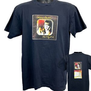 Vintage 90s Valerie Carter The Way It Is T Shirt Folk Music Album Blue M Medium